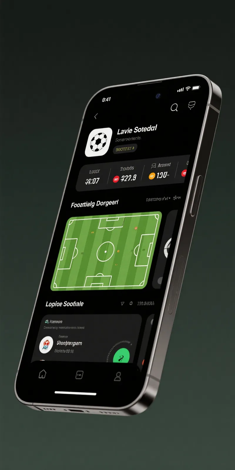 法甲赛事数据App界面